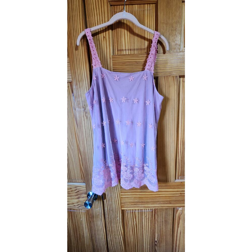 Shein lace tank‎ top xl